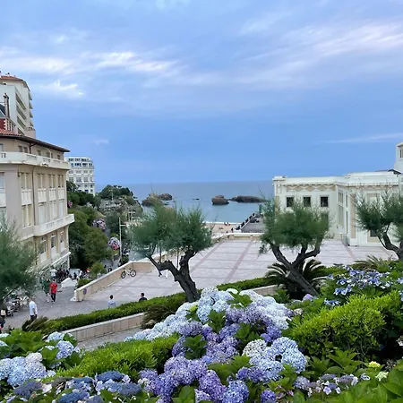 Lejlighed T2 Eugenie Ocean View Grande And Pool Biarritz