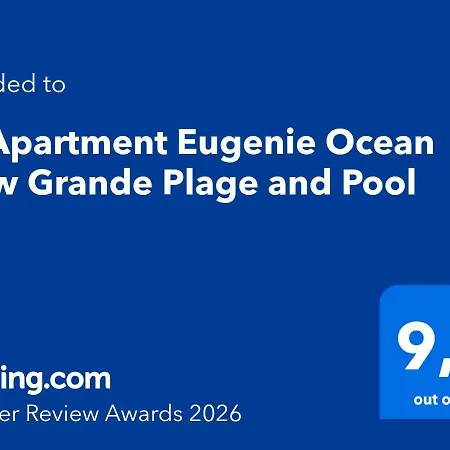 T2 Eugenie Ocean View Grande And Pool Apartment Biarritz