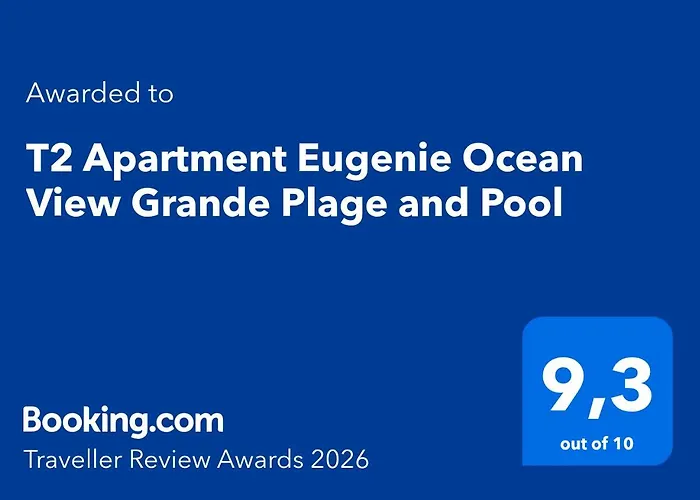 T2 Eugenie Ocean View Grande And Pool Appartement Biarritz